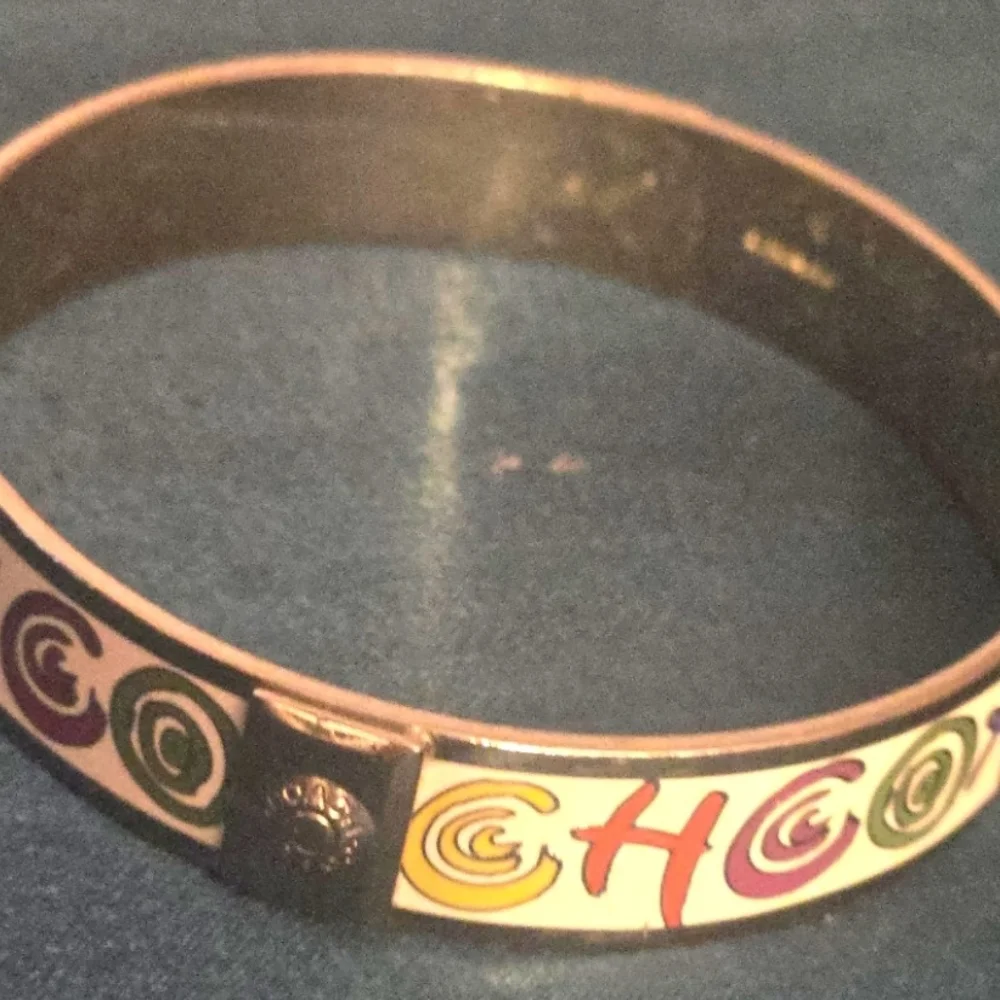 Coach Colorful Lettering Bangle - Picture 3 of 3